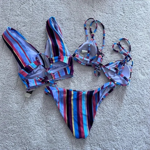 Gianni Bini Multicolor Bikini Set - Picture 2 of 5